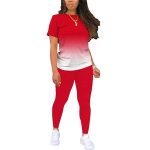 Athletic Legging & tshirt set